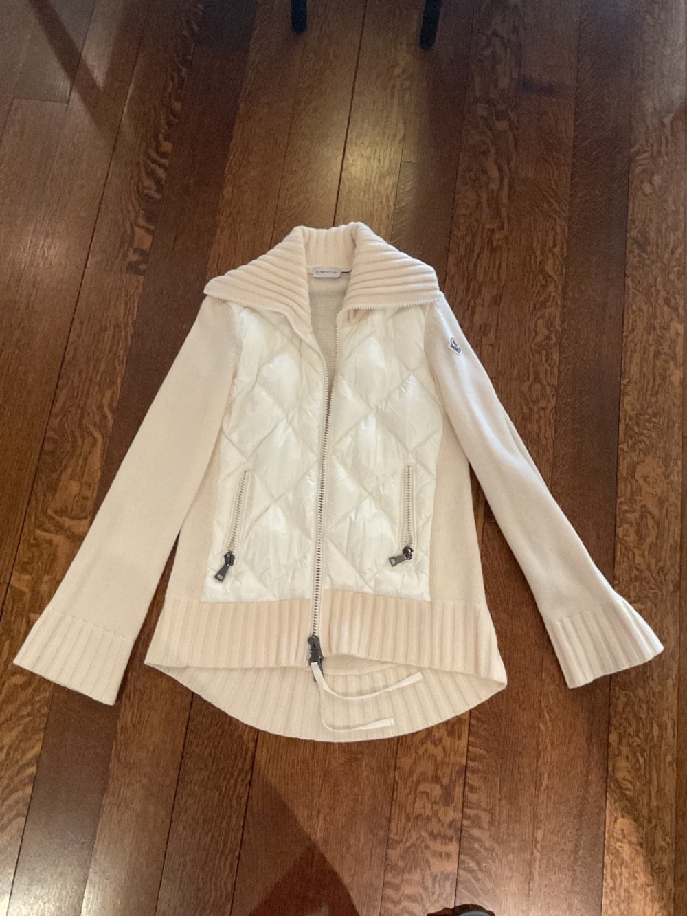Moncler Cardigan Cream Color Small